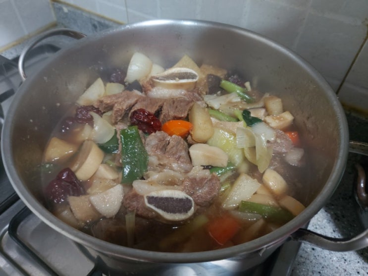  소갈비찜 (초간단 레시피) 만들기