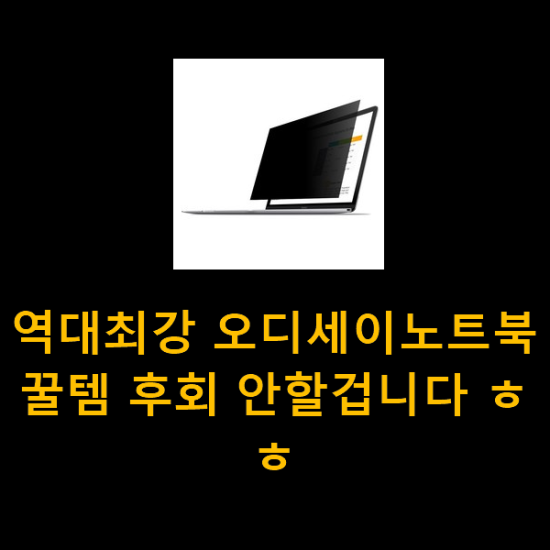 역대최강 오디세이노트북 꿀템 후회 안할겁니다 ㅎㅎ