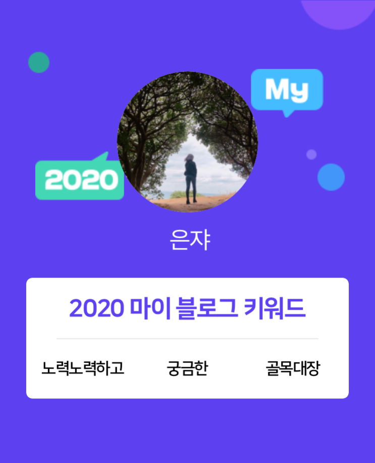  [2020 마이블로그 리포트] 한 눈에 보는 올해 내 블로그 데이터!