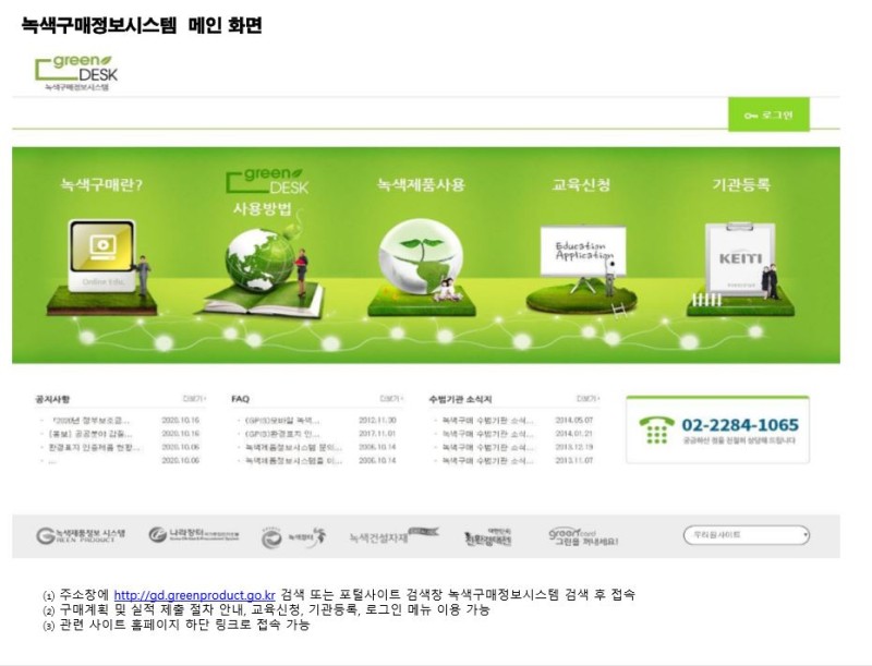 녹색 구매 정보 시스템