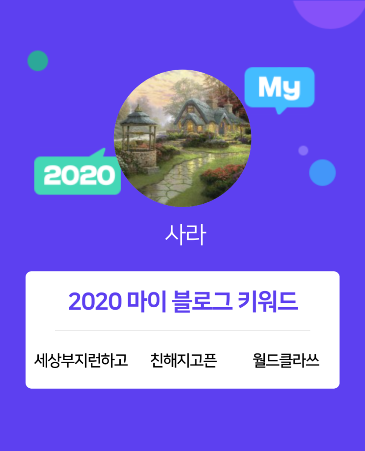  [2020 마이블로그 리포트] 한 눈에 보는 올해 내 블로그 데이터!