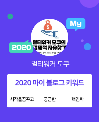  [2020 마이블로그 리포트] 한 눈에 보는 올해 내 블로그 데이터!