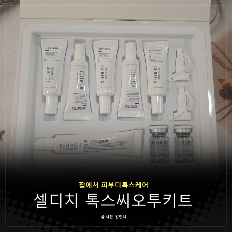  셀디치 톡스씨오투키트 피부디톡스케어
