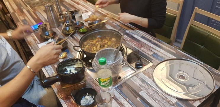 부산우동닭도리탕 맛있는 자리한 날