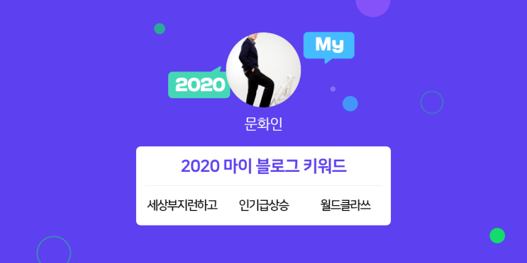 [2020 마이블로그 리포트] 한 눈에 보는 올해 내 블로그 데이터!