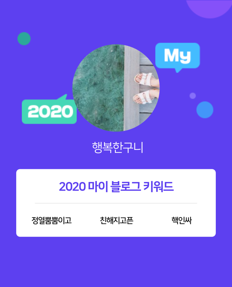  [2020 마이블로그 리포트] 한 눈에 보는 올해 내 블로그 데이터!