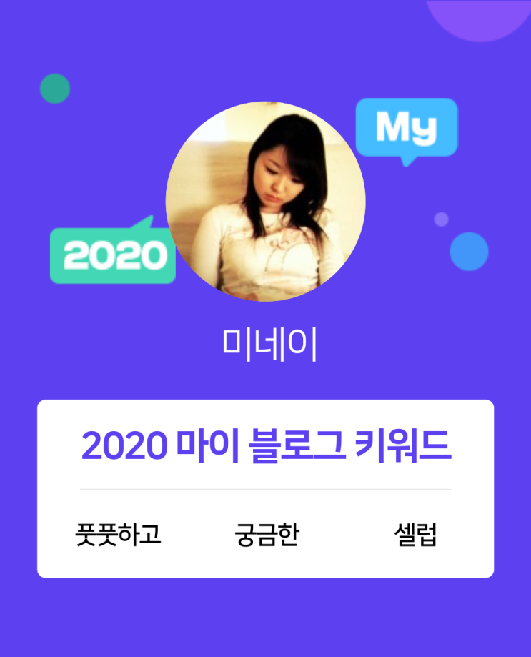 [2020 마이블로그 리포트] 한 눈에 보는 올해 내 블로그 데이터!