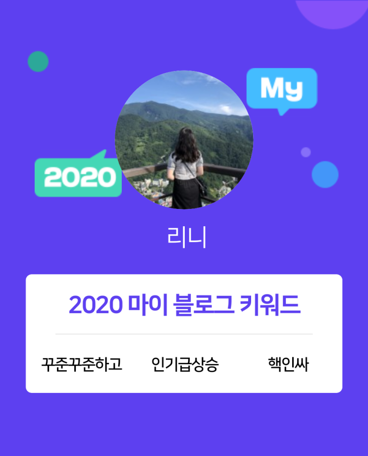  [2020 마이블로그 리포트] 한 눈에 보는 올해 내 블로그 데이터!