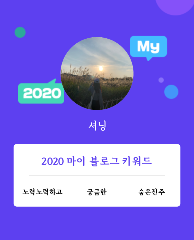  [2020 마이블로그 리포트] 한 눈에 보는 올해 내 블로그 데이터!
