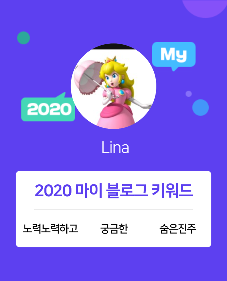  [2020 마이블로그 리포트] 한 눈에 보는 올해 내 블로그 데이터!