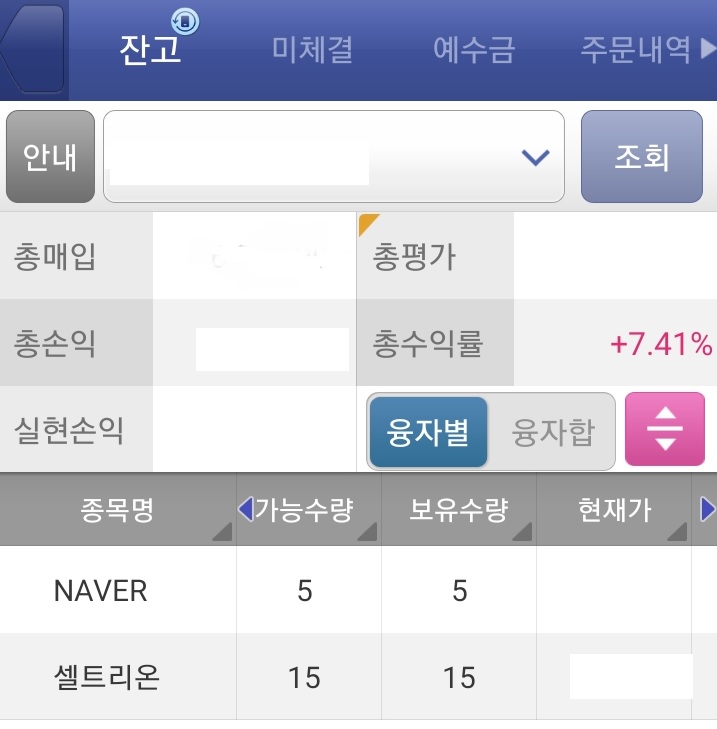  [주식] 셀트리온 힘내라