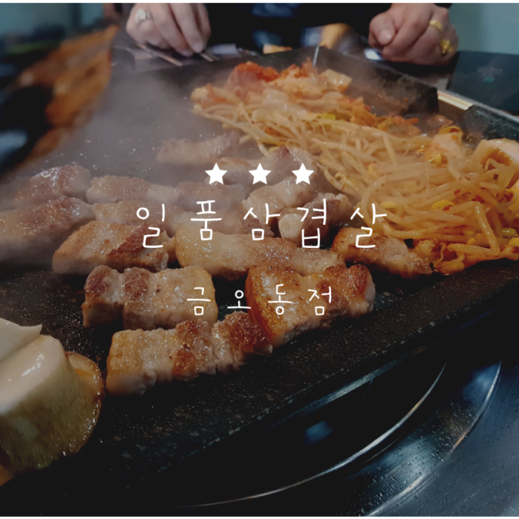  [의정부금오동맛집]일품적인 맛과품질만을 추구하는 "의정부 일품삼겹살 금오점"