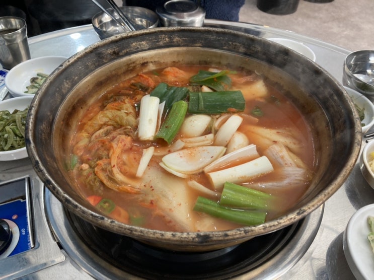  양정맛집,명동찌개마을, 양푼이돼지고기김치찌개
