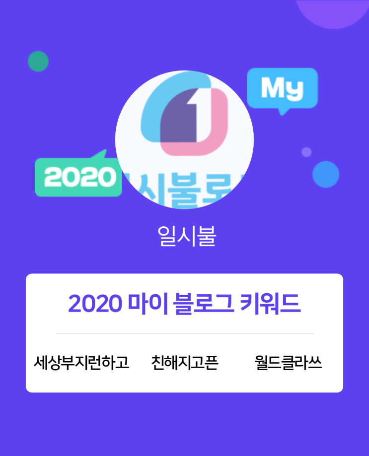  [2020 마이블로그 리포트] 한 눈에 보는 올해 내 블로그 데이터!