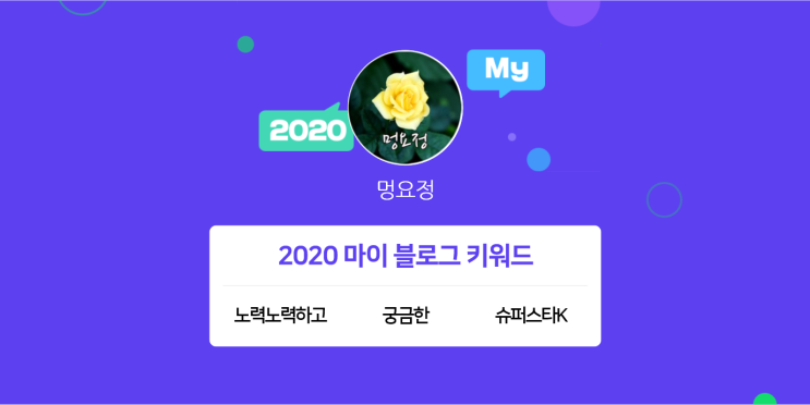 [2020 마이블로그 리포트] 한 눈에 보는 올해 내 블로그 데이터!