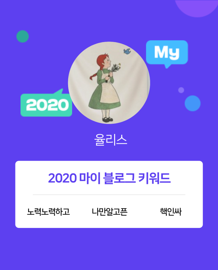 [2020 마이블로그 리포트] 한 눈에 보는 올해 내 블로그 데이터!