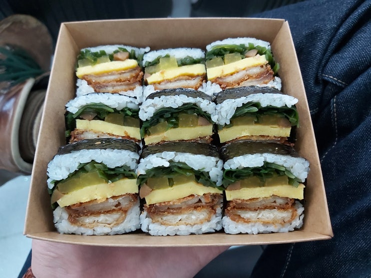  제주공항 근처 아침식사'은갈치 김밥' 도시락으로 해결
