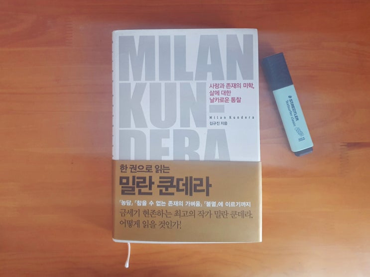 『한 권으로 읽는 밀란 쿤데라』 - 김규진 | 서정시인 쿤데라