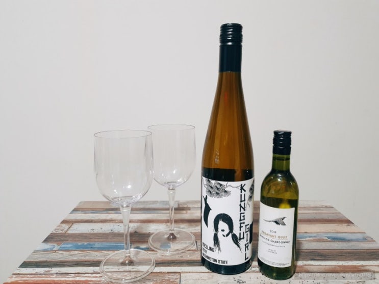 코스트코 와인 추천 리슬링 화이트 와인 쿵푸걸 2019, 그리고 페전트 굴리 2014