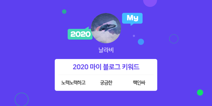  [2020 마이블로그 리포트] 한 눈에 보는 올해 내 블로그 데이터!