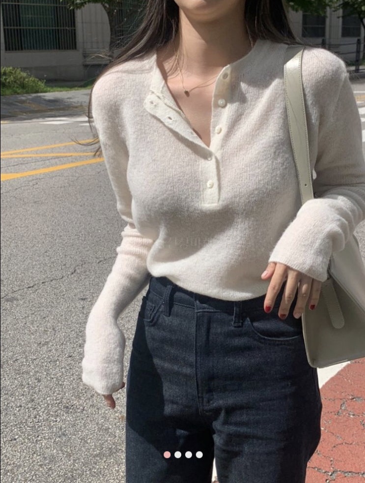  플리마켓 세번째. 컴히얼택 베이비 알파카니트 아이보리(판매완료)