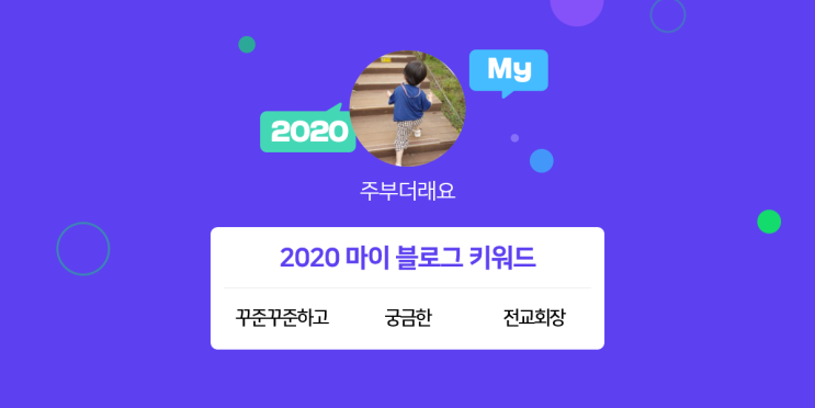  [2020 마이블로그 리포트] 한 눈에 보는 올해 내 블로그 데이터!