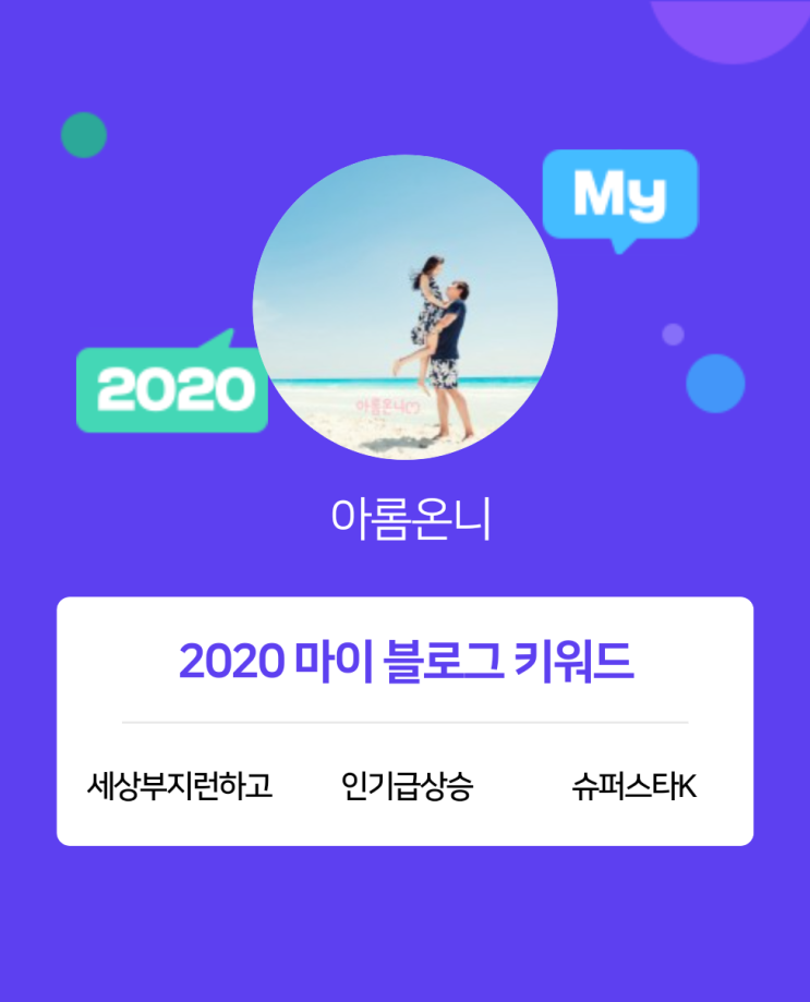 [2020 마이블로그 리포트] 한 눈에 보는 올해 내 블로그 데이터!