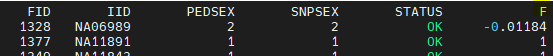 GWAS) plink 는 어떻게 성별을 결정할까?? (1)