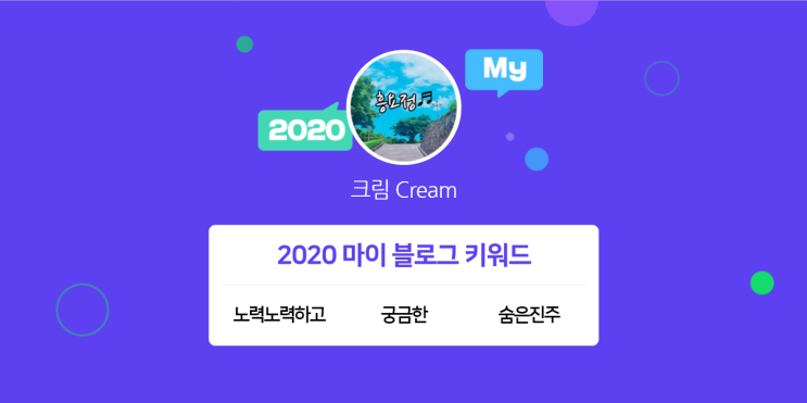 [2020 마이블로그 리포트] 한 눈에 보는 올해 내 블로그 데이터!