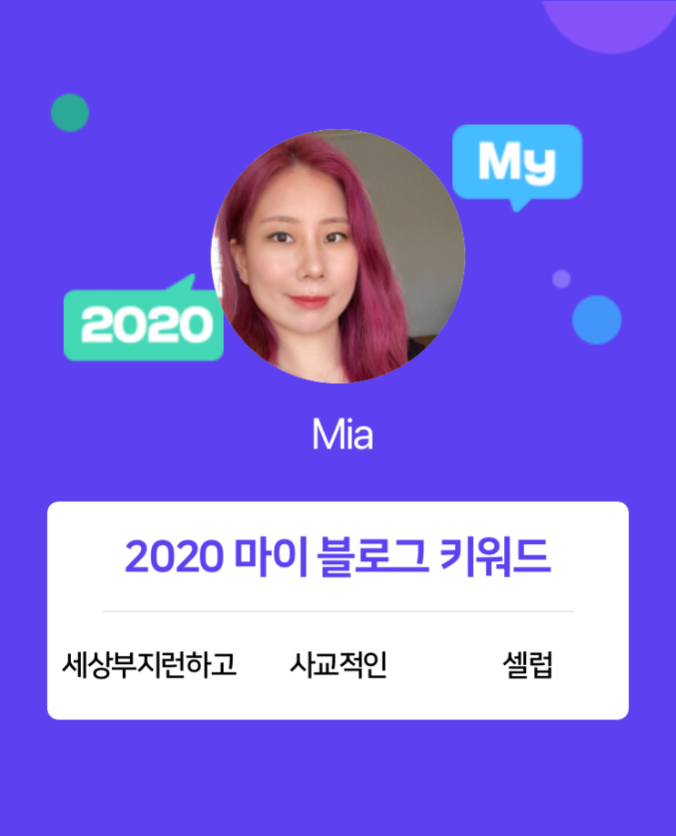  [2020 마이블로그 리포트] 한 눈에 보는 올해 내 블로그 데이터!