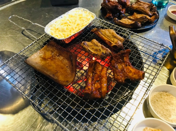 대전 가양동 맛집 쪽쪽갈비/ 쪽갈비는 뜯어야 제맛! 이렇게 맛있을수가ㅠ(feat.껍데기 무한리필)