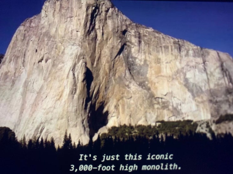 【영어 다큐】 Dawn Wall(던 월)에서 만나는 산과 동반자, 그리고 인생...