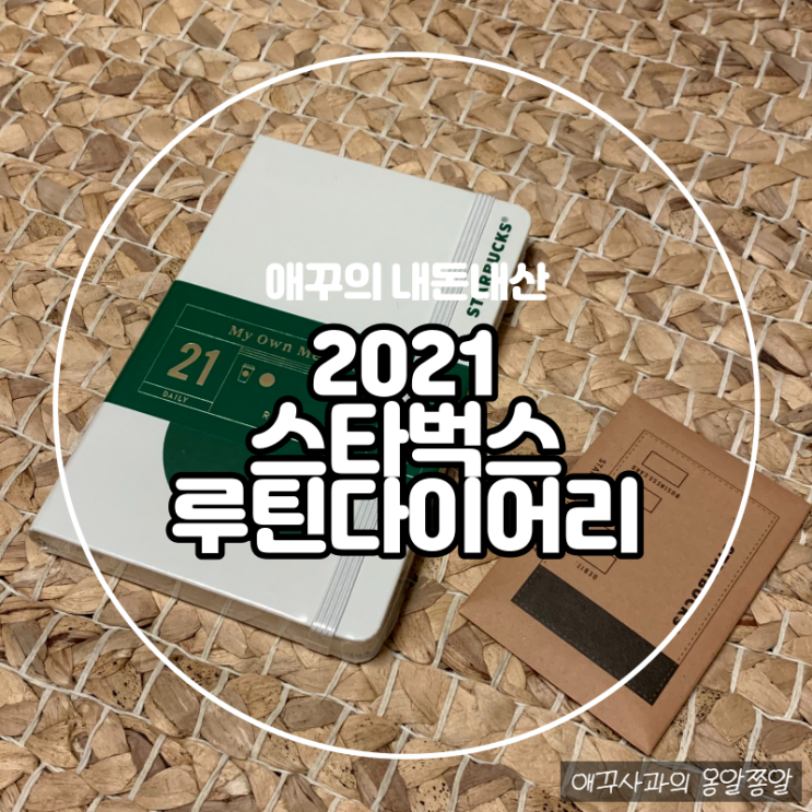  올해의 2021 스타벅스 다이어리 선택은? 루틴 다이어리! :)