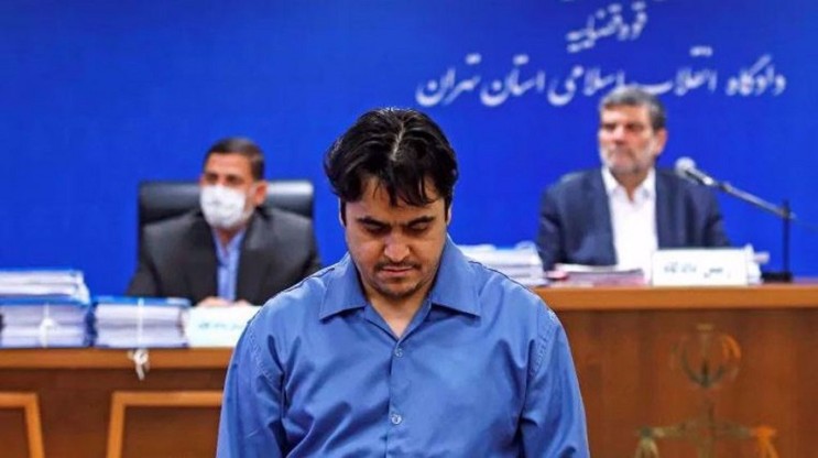 이란, 반체제 언론인 교수형, 비난 쇄도