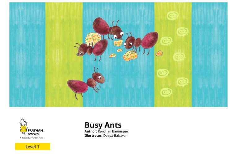  [어린이영어, 초등영어 리딩, 스토리텔링 Level 1] Busy Ants