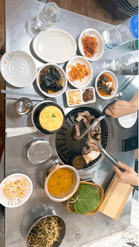 [서귀포 올레시장 맛집, 이중섭거리 맛집] : 제주 천지연폭포 맛집 : 기운네흑돼지