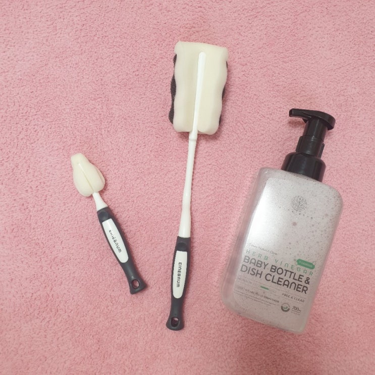  아이너바움 젖병세정제 & 젖병솔 set