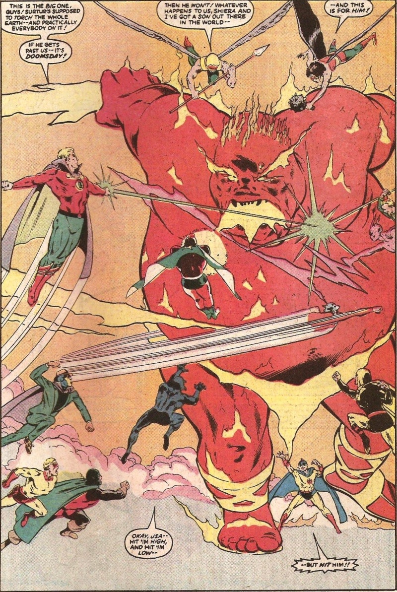 코믹스 발췌] 모고가 그린 랜턴 군단의 새로운 본거지가 되다 (그린 랜턴 군단 #26) : r/DCcomics, image size:800x1193