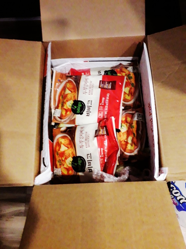 미씨USA에서 한국 식품 온라인 주문 후기 (포장상태/배송기간/배송료)