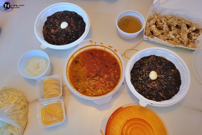  울산 북구 호계 중국집 찾다가 총각짬뽕에 배달 포장했다네~