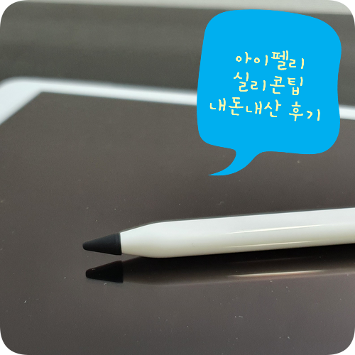  애플펜슬 팁 교체! 아이펠리 실리콘 팁 내돈내산 솔직후기