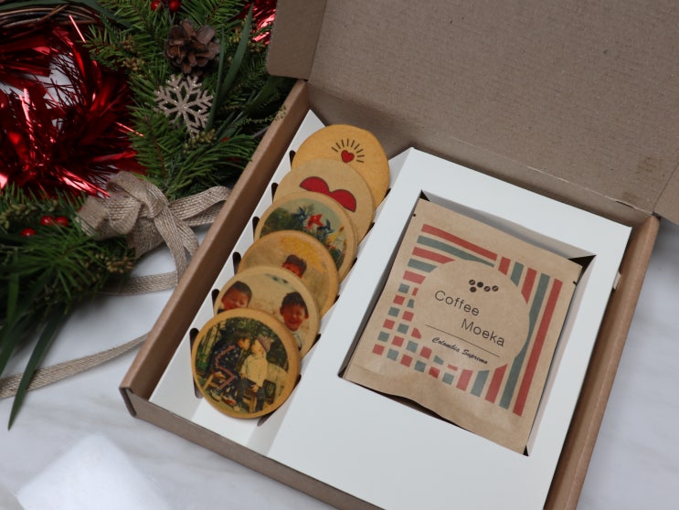 쿠키모에카 포토쿠키로 특별한 크리스마스 선물하세요