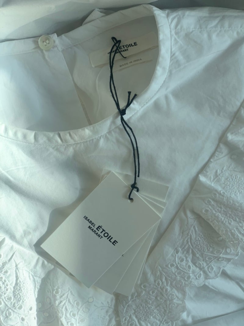 매치스패션에서 블랙핑크 로제 블라우스 이자벨마랑에뚜왈 구매했어요!