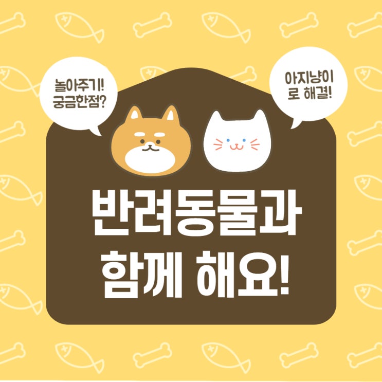  아지냥이 반려동물 어플을 내가 사용하는 이유?