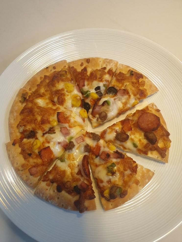 오뚜기) uno콤비네이션 피자&불고기 피자