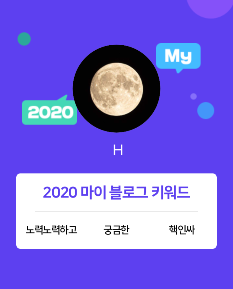  [2020 마이블로그 리포트] 한 눈에 보는 올해 내 블로그 데이터!