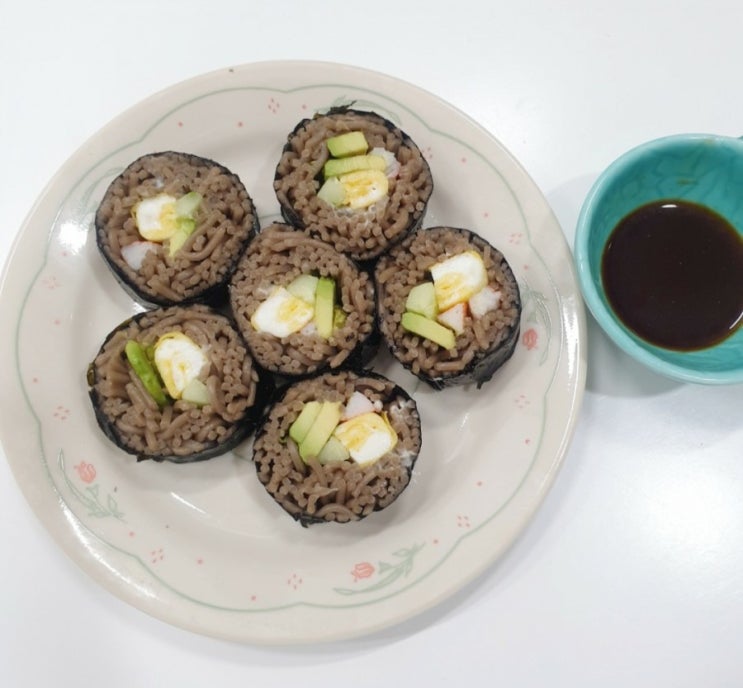  [홍순쿡 #14]  다이어터의 야심찬 메밀면김밥