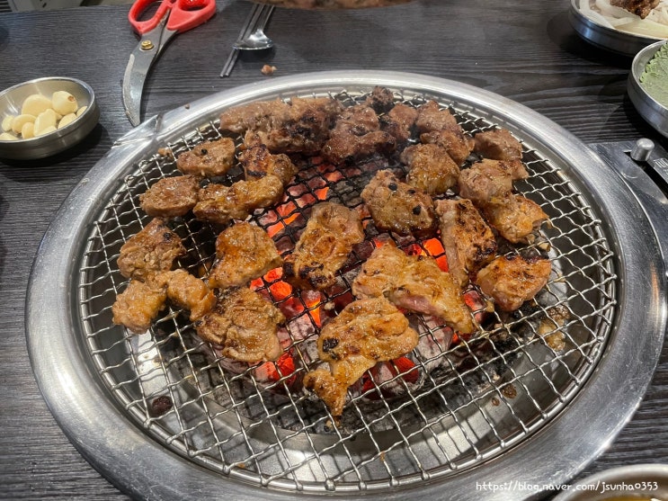 부산통큰갈비 수영역 맛집 갈비를 무한리필로!