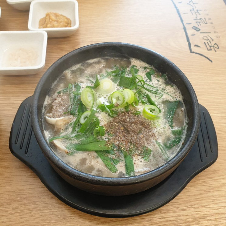  [청계산입구역 맛집] 순대국과 깍두기가 맛있는 동의명가 뼈해장국