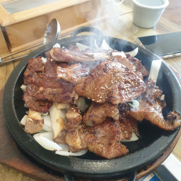 (천안/두정동)동생과 맛있는 점심 항아리석갈비&김치찌개에서